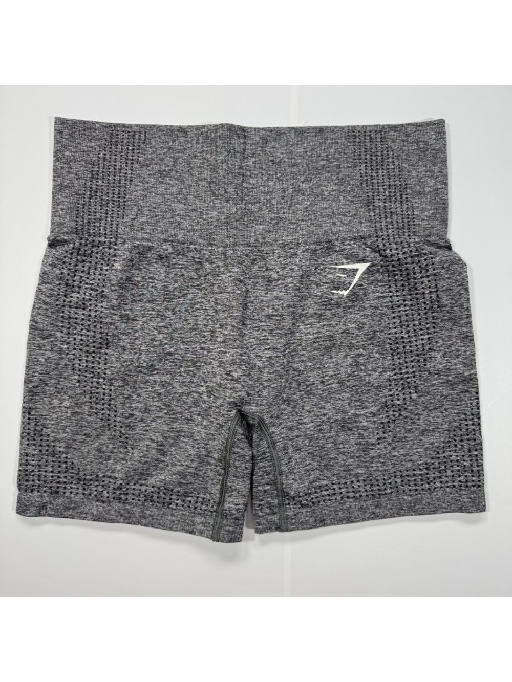 Gymshark Vital Seamless Shorts Women's S Gray Nylon Compression Workout Stretch